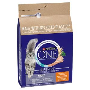 Purina ONE 3kg Chicken Dry Cat Food