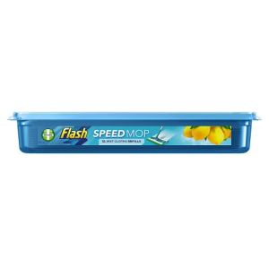 Flash Speedmop Anti Bac Refill Crisp Lemon 12Ct