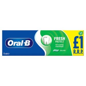 Oral B T/Paste 75ml Fresh Protect Coolmint PMP 1