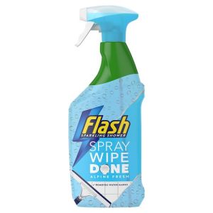 Flash Bathroom Spray Wipe Done Shower 800ml Csx10