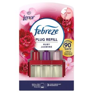 Febreze 3Volution Air Freshener Plugin Refill Ruby Jasmine 20ml Csx7