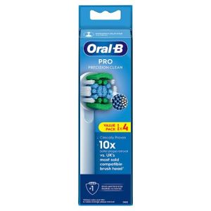 Oral B T/Brush Heads Precision Clean Pro 4s
