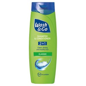 Wash & Go Shampoo 2 in 1 200ml Classic