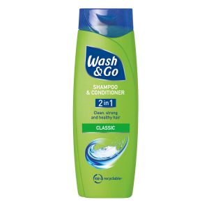 Wash & Go Shampoo 2 In 1 400ml Classic