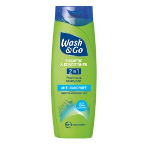 Wash & Go Shampoo 400ml Anti Dandruff