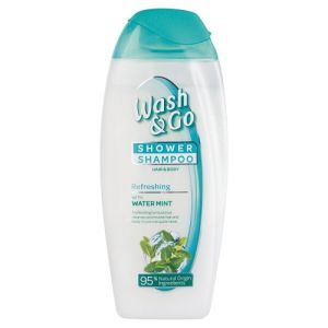 Wash & Go Shower & Shampoo 250ml Refreshing