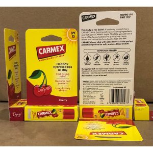 Carmex Lip Balm 4.25g Cherry Stick SPF15