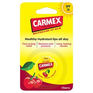 Carmex Lip Balm Pot 7.5g Cherry SPF (Hanging)