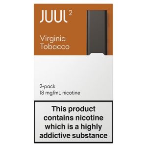 JUUL2 POD 2-PACK: Virginia Tobacco 18mg