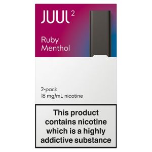 JUUL2 POD 2-PACK: Ruby Menthol 18mg
