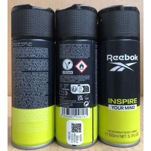 Reebok Deo Spray 150ml Men Inspire Your Mind