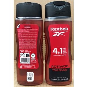 Reebok Shower Gel 400ml Men Activate Your Senses 4in1
