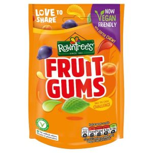 ROWNTREES FRUIT GUMS POUCH - 150G