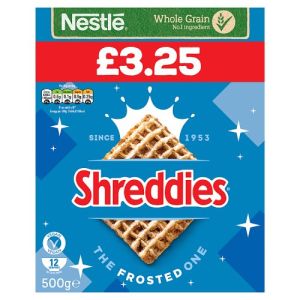 Frosted Shreddies  Pmp £3.25 Frosted Shreddies  500G