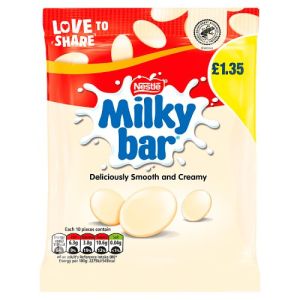 Milkybar Giant Buttons Sharing Pouch Pm1.35 85G