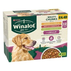 Winalot Pouch Pmp £4.49 Beef & Carrot 12 X 100G