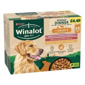 Winalot Pouch Pmp £4.49 Sunday Dinners 12 X 100G