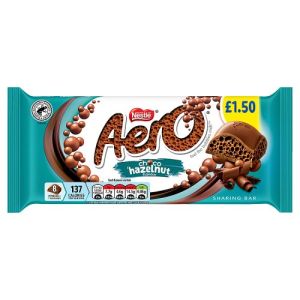 Aero Giant Hazelnut Block Pm£1.50 90G