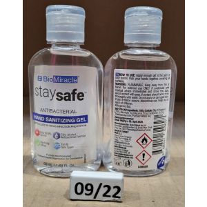 Sanitiser : Stay Safe Hygienic 70% Alc Hand Gel 50ml (UK/NL/ES/ARA/DE/FR)