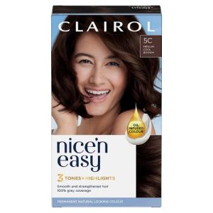 Clairol Nice'N Easy Creme 5C Medium Cool Brown 1