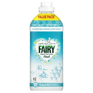 Fairy Fabric Conditioner Almond milk & manuka Honey 1386ml (42 Washes)