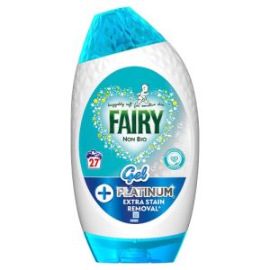 Fairy Platinum Non Bio Washing Liquid gel For Sensitive Skin 891ml 27 Washes