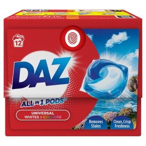 Daz 12 Pods liquid detergent