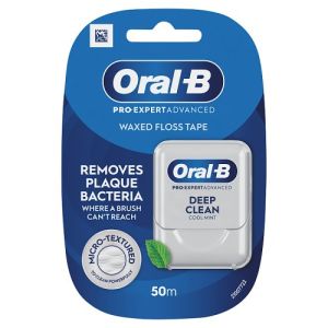 Oral B Pro Expert Flossing Tape 50m Deep Clean 