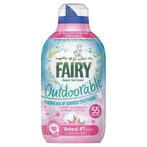 Fairy Outdoorable Cherry Blossom & Nordic Cotton Fabric Conditioner 55W 770ml