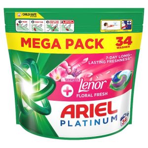 Ariel Platinum+ Pods 34s Lenor Floral Fresh