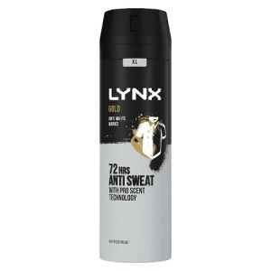 Lynx Anti-Perspirant Aerosol Gold 200ml 