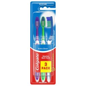 Colgate T/Brush Extra Clean Triple Pack Medium