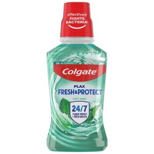 Colgate M/Wash Plax 250ml Soft Mint Green (UK)
