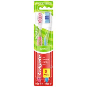 Colgate T/Brush Twister Twin Pack