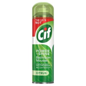 Cif Power & Shine Bathroom Mousse 500ml Citrus
