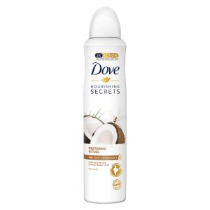 Dove Deo Spray 250ml Coconut (Not for sale in USA, Canada and GCC Countries)