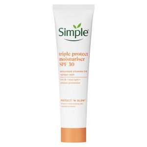 Simple Protect N Glow Triple Protect Moisturiser Spf30