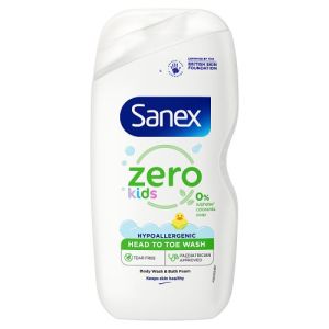 Sanex Kids Head to Toe Wash 450ml Zero %