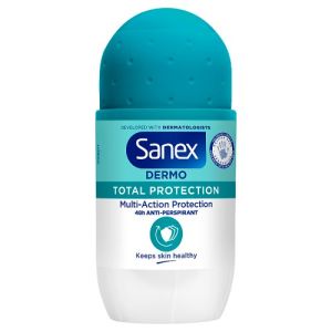 Sanex Deodorant Roll On Total Protection 50ml