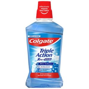 Colgate Mouth Rinse Triple Action Xtra White  500Ml