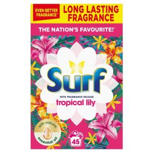 Surf Powder 45 Wash 2.25kg Tropical Lily 