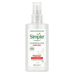 Simple Hydrating Mist + Anti Bac 125ml 