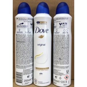 Dove Spray APD 250ml For Women Original (UK Pack)