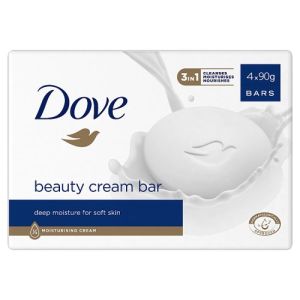 Dove Soap 90g Cream Bar 4 Pack