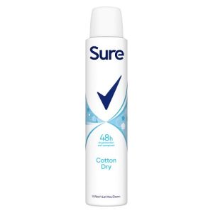 Sure 200m Cotton Dry Deodrant