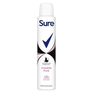 Sure Women Anti-perspirant Deodorant Invisible Pure 200ml
