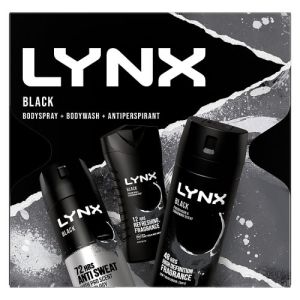 Lynx Gift Set Trio Black