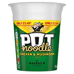 Pot Noodle 90g Chicken & Mushroom PMP 
