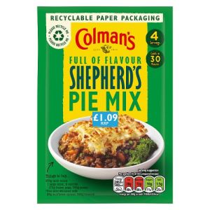 Colmans Sachet Pmp £1.09  Sheperds Pie  39G