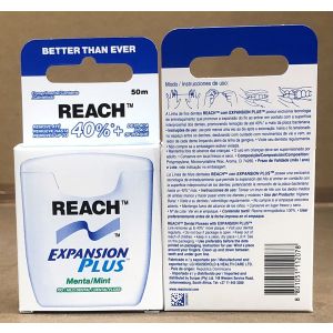 REACH Floss Expansion Plus 50m Mint Waxed (8x6)